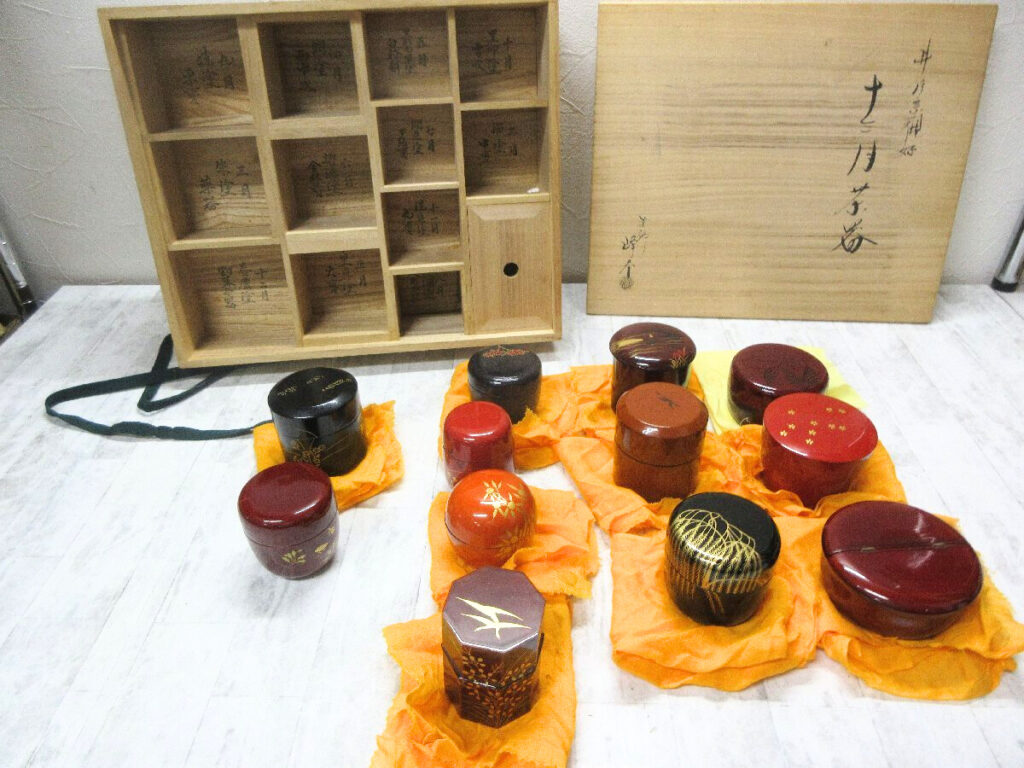 井伊宗観十二月棗