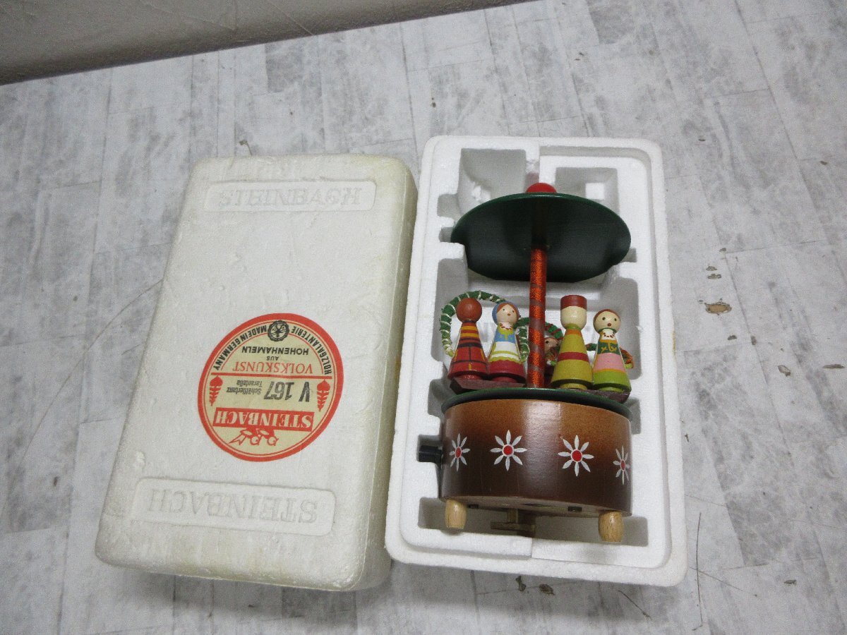 (茨木市で買取)STEINBACHの木製オルゴールを買取いたしました